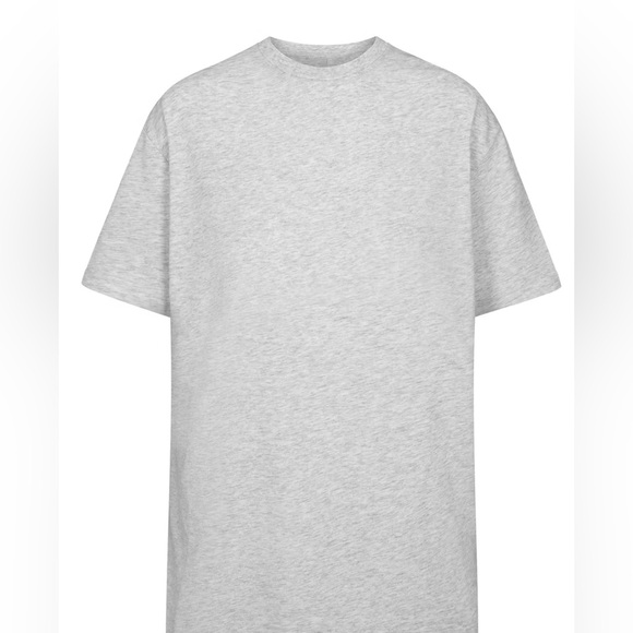 SKIMS RELAXED TEES OVERSIZED LONG T-SHIRT
LIGHT HEATHER GREY / XS - Picture 1 of 3